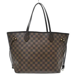 Louis Vuitton Neverfull Damier Brown Canvas Tote Bag Bag
